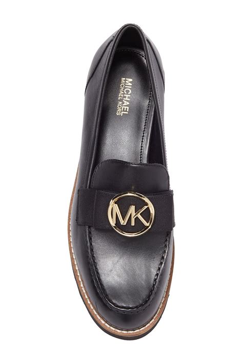 michael michael kors aden loafer|Eden Leather Loafer .